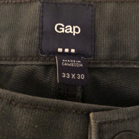 Gap Factory Jeans Dark Gray Denim Men's W33 L30 - Picture 8 of 16